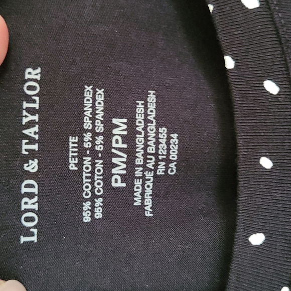 Lord and Taylor long sleeve tee - Picture 3 of 5